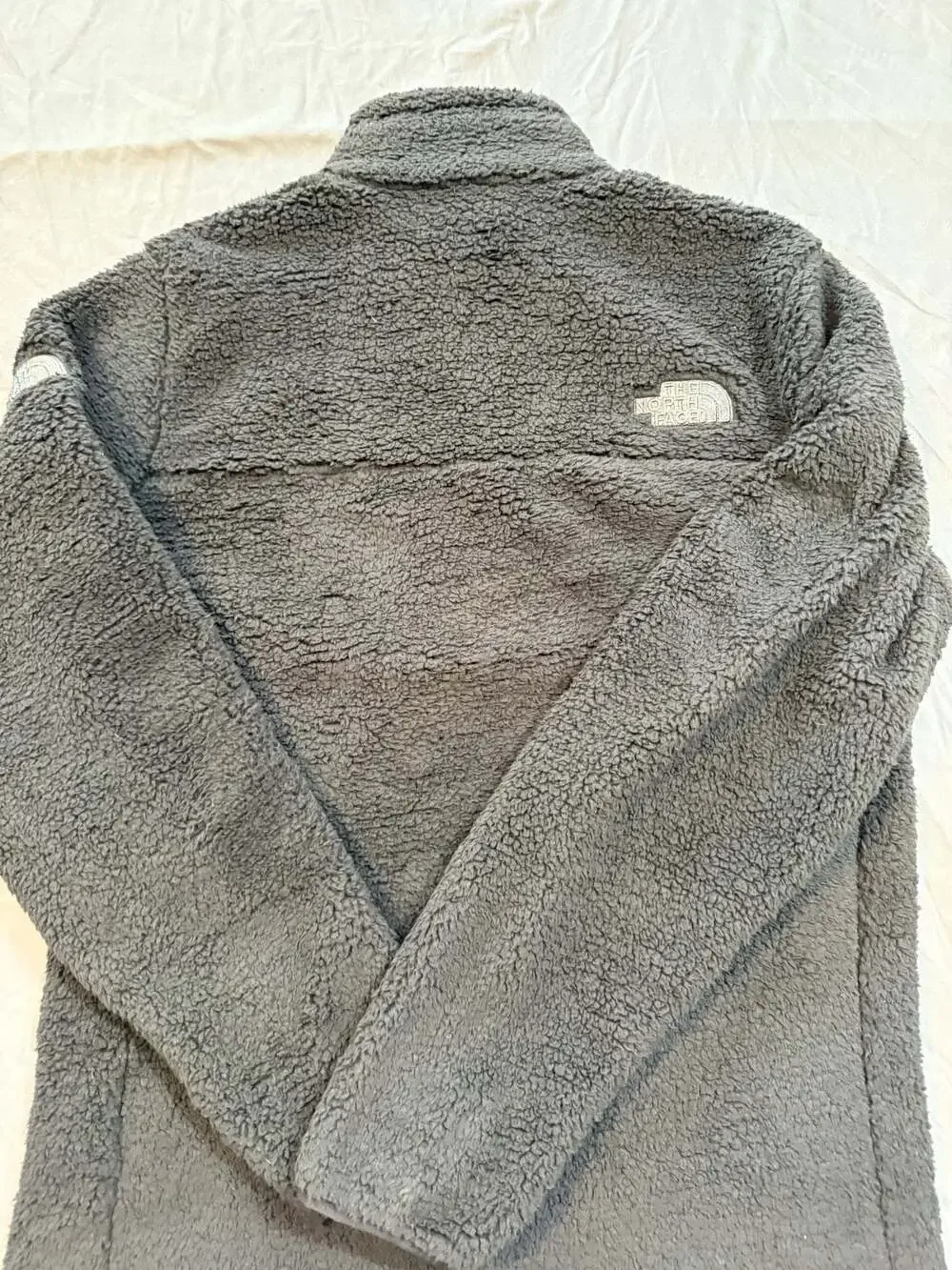 The North Face Full-Zip Sherpa Fleece Jacket with Everlywell Logo Embroidery